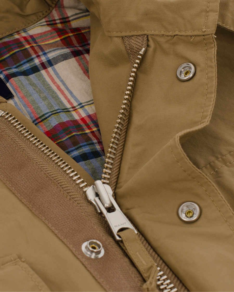 Herre | Jakker | GANT | The Trooper Jacket Safari Khaki