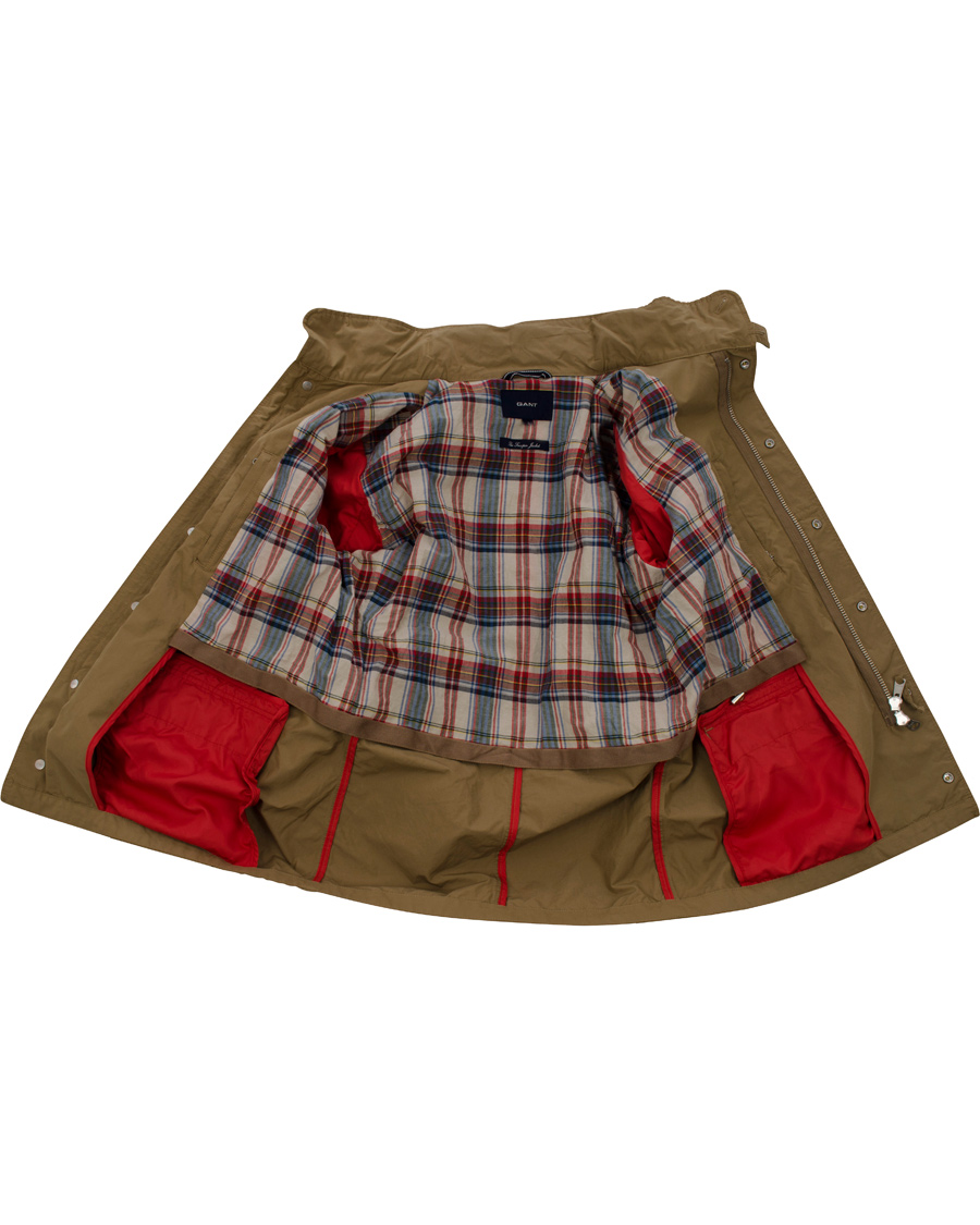 Herre | Jakker | GANT | The Trooper Jacket Safari Khaki