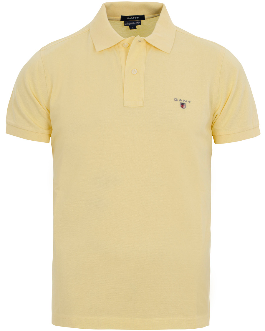 Herre | Pikéer | GANT | Solid Pique Lemon