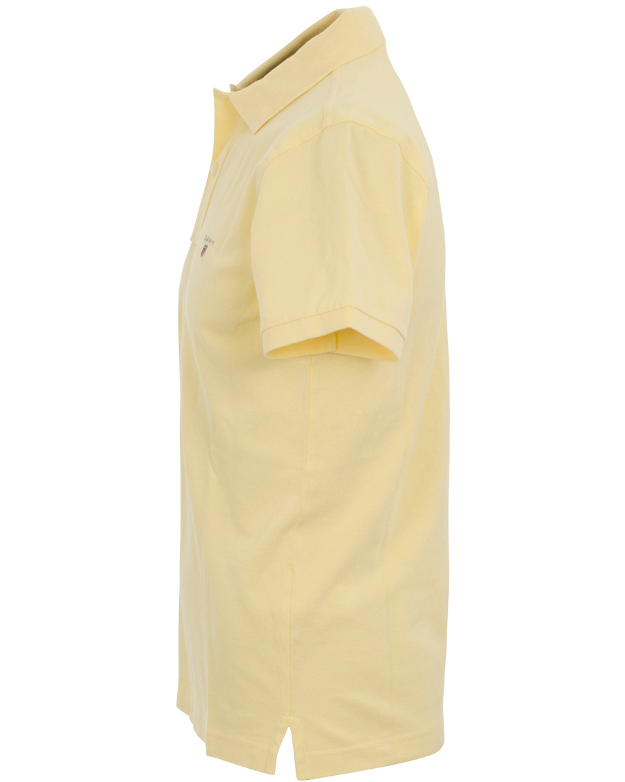 Herre | Pikéer | GANT | Solid Pique Lemon
