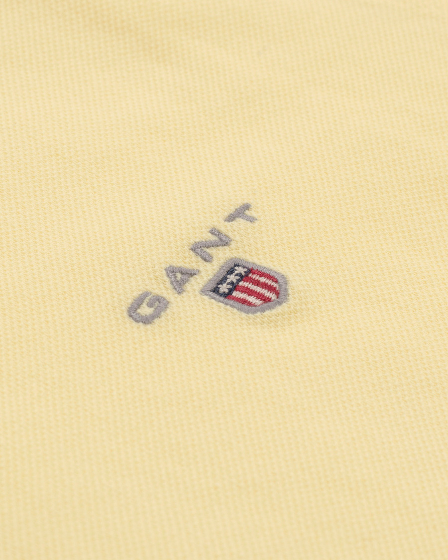 Herre | Pikéer | GANT | Solid Pique Lemon