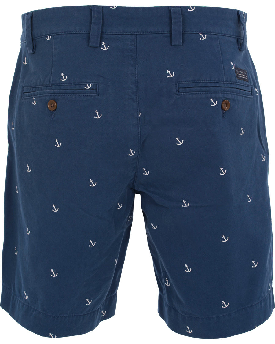 Herre | Shorts | GANT | Anchor Shorts Indigo Blue