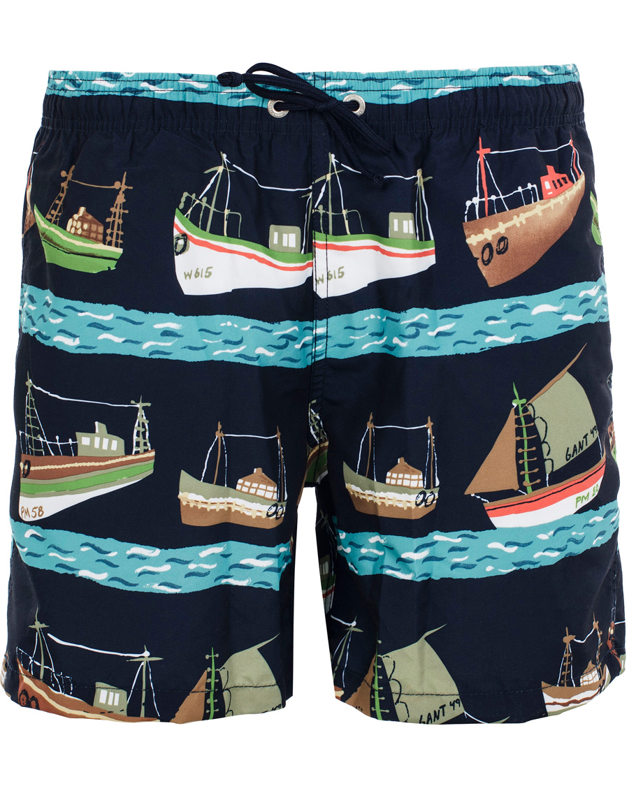 Herre | Badeshorts | GANT | Vintage Sailrace Swim Boxer Classic Blue