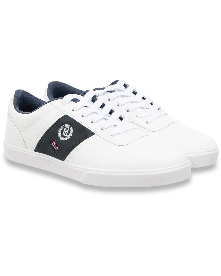 Herre | Henri Lloyd Bandrake Trainer Sneaker White/Navy | Henri-Lloyd | Henri Lloyd Bandrake Trainer Sneaker White/Navy