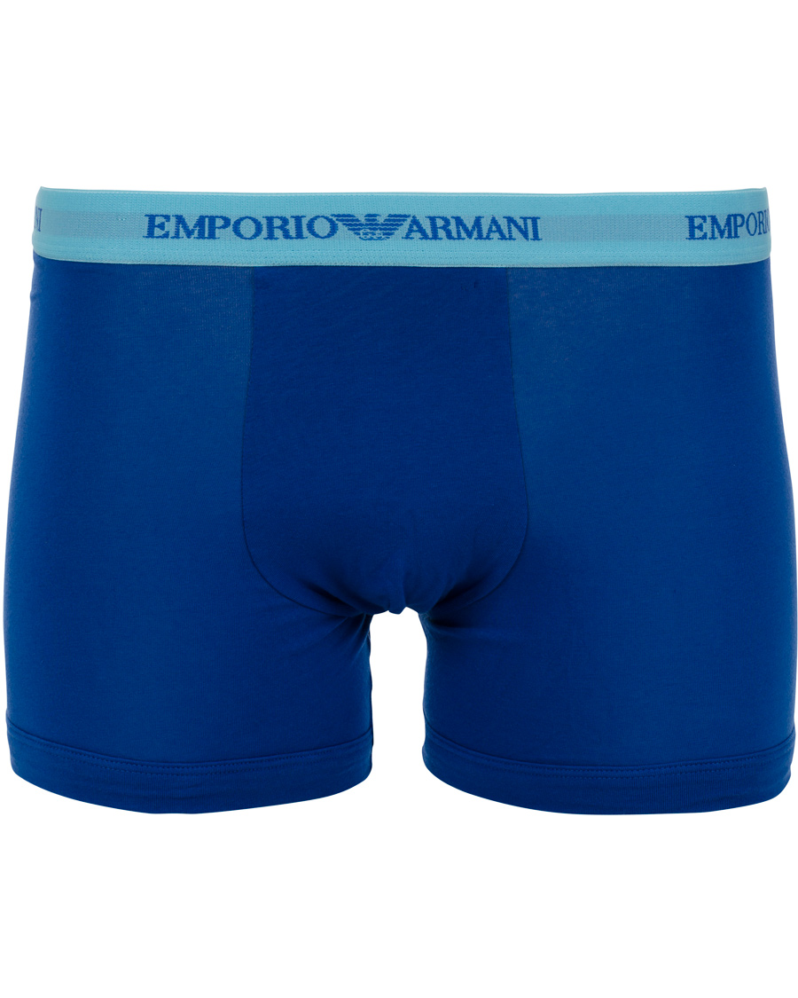 Herre | Undertøy | Emporio Armani | 3-Pack Boxer Stretch Blue/Black/Red