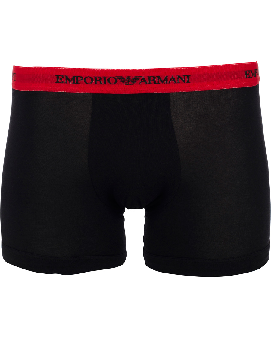 Herre | Undertøy | Emporio Armani | 3-Pack Boxer Stretch Blue/Black/Red