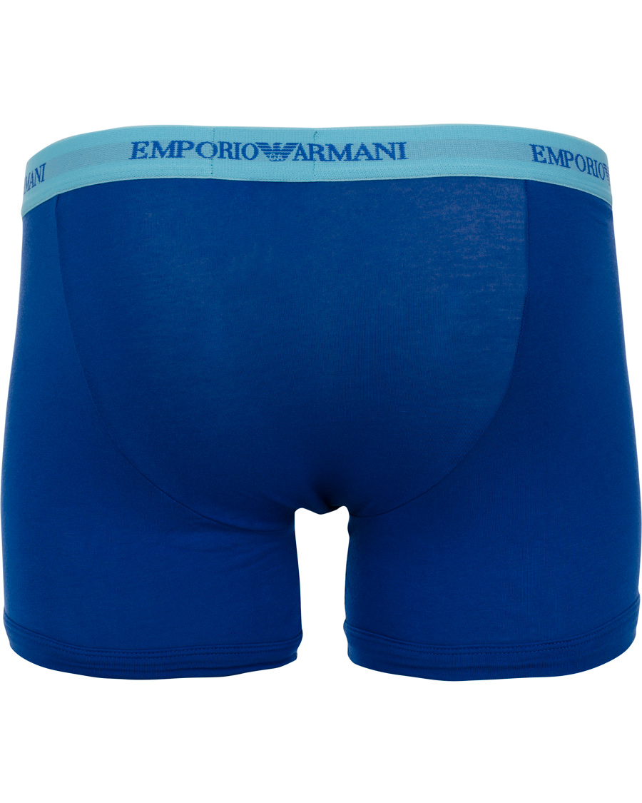 Herre | Undertøy | Emporio Armani | 3-Pack Boxer Stretch Blue/Black/Red