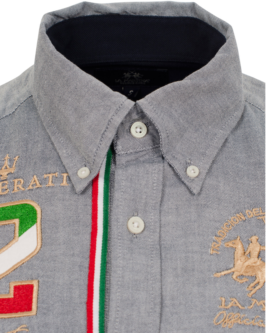 Herre | Skjorter | La Martina | Maserati Oxford Shirt Navy