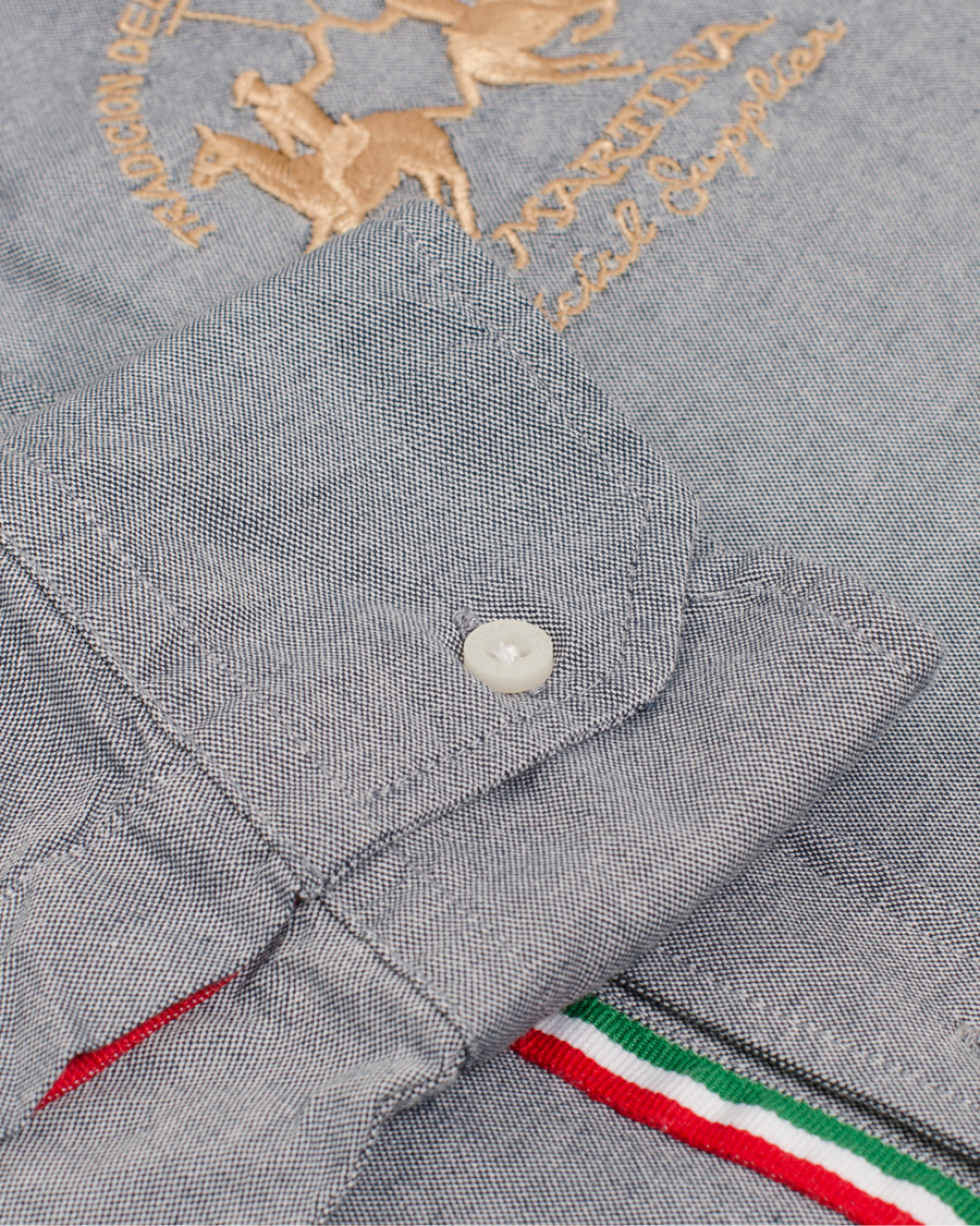 Herre | Skjorter | La Martina | Maserati Oxford Shirt Navy