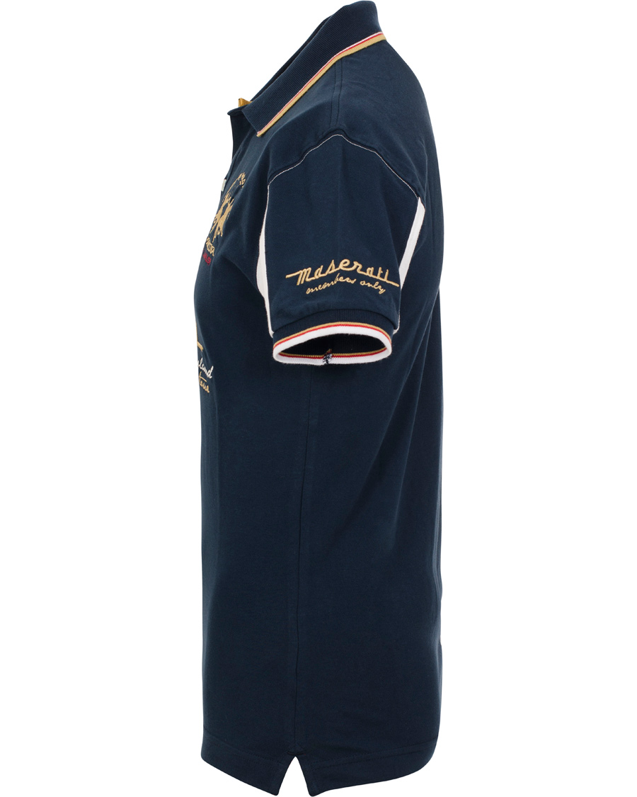 Herre | Pikéer | La Martina | Maserati Piquet Navy