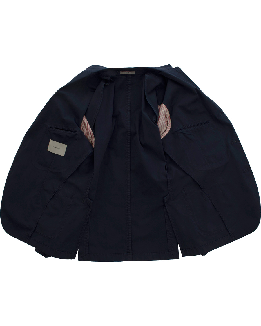 Herre | Dressjakker | Boglioli | Coat Cotton Blazer Navy