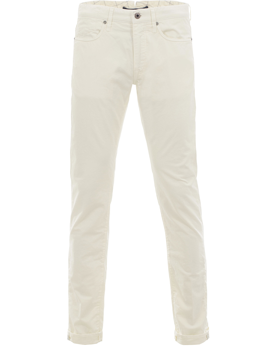 Herre | Bukser | Incotex | 5-Pocket Stretch Pant White