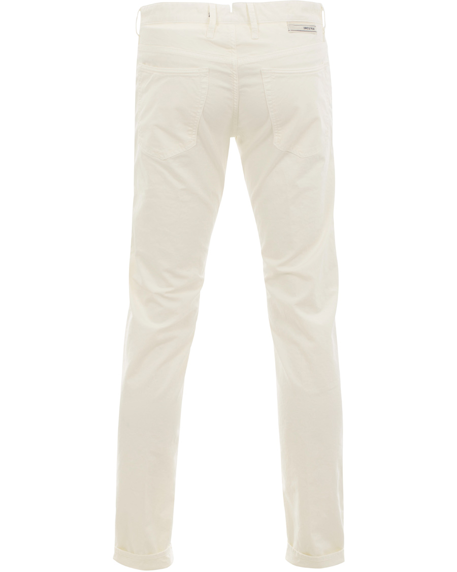 Herre | Bukser | Incotex | 5-Pocket Stretch Pant White