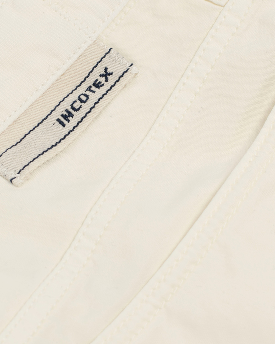 Herre | Bukser | Incotex | 5-Pocket Stretch Pant White