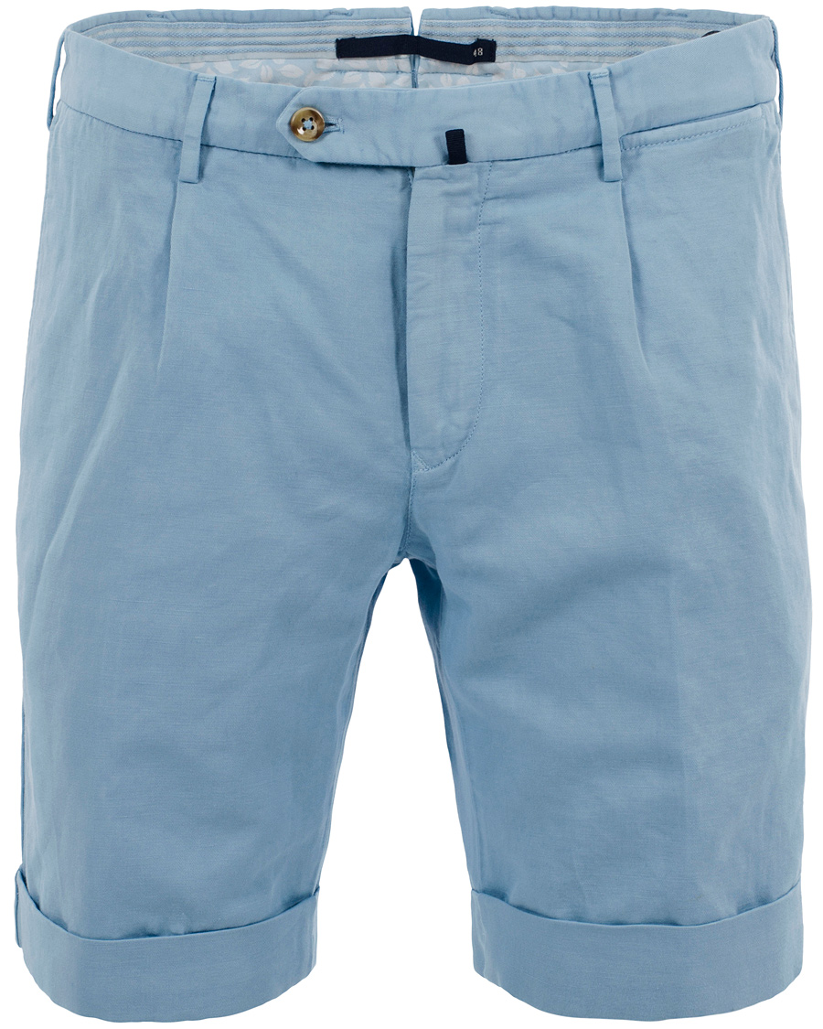 Herre | Shorts | Incotex | Chinolino Shorts Light Blue
