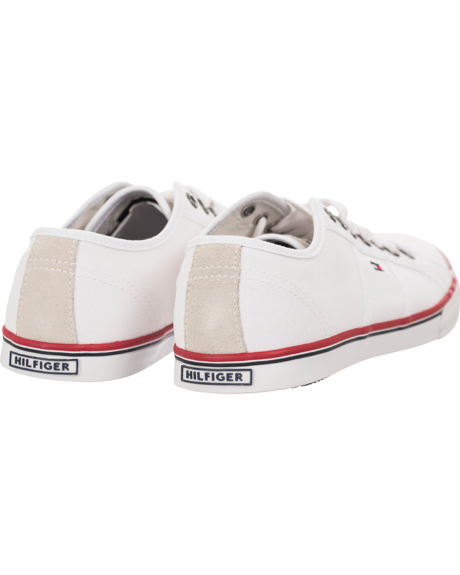 Herre | Tommy Hilfiger Vantage 2D Canvas Sneaker White | Tommy Hilfiger | Vantage 2D Canvas Sneaker White