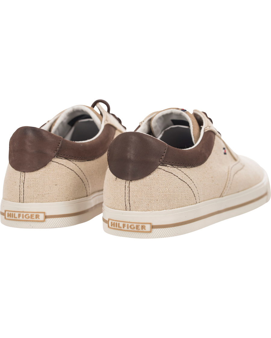 Herre | Tommy Hilfiger Winston 2C Canvas Sneaker Sand | Tommy Hilfiger | Winston 2C Canvas Sneaker Sand