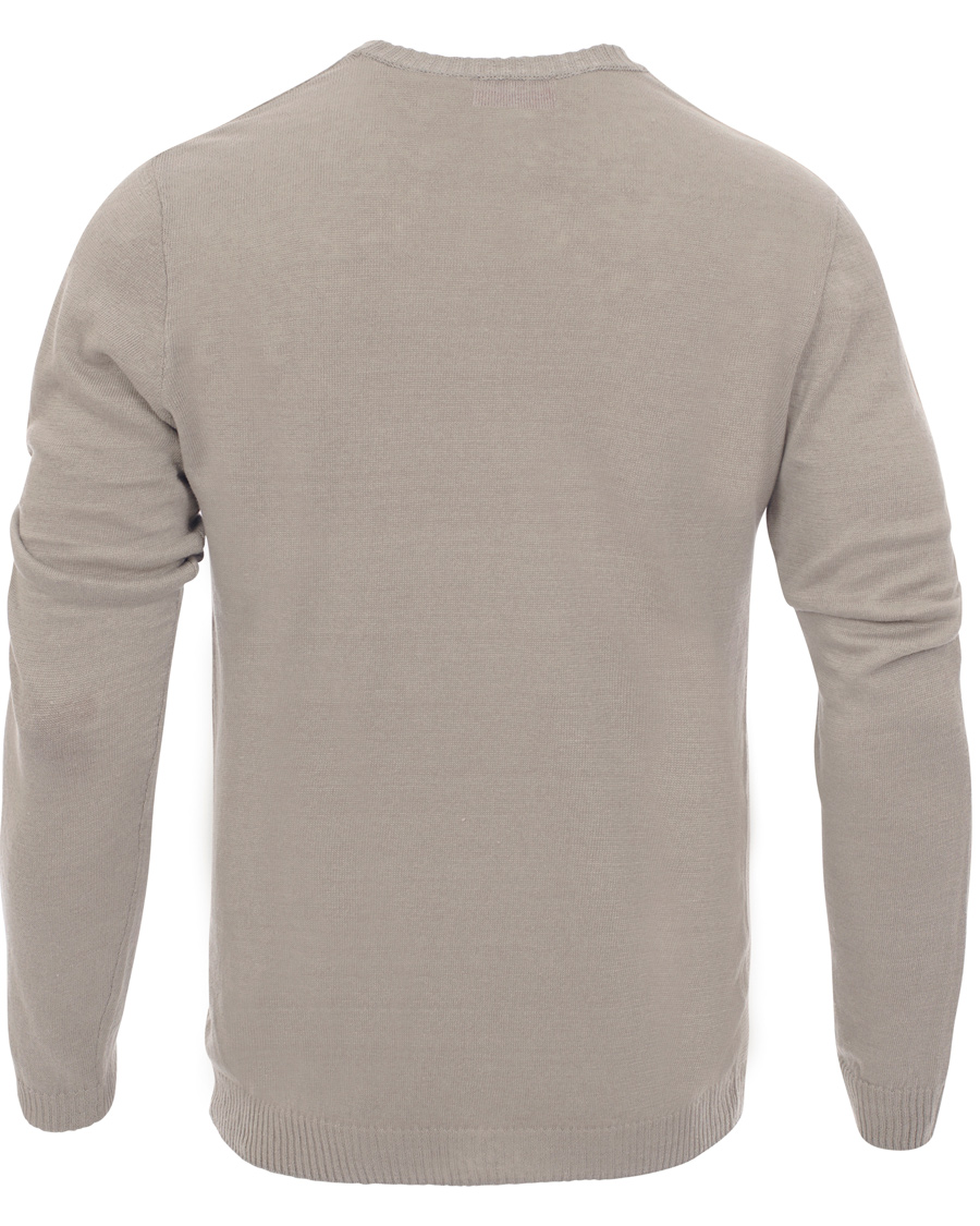 Herre | Gensere | HUGO | Seel Knitted Sweater Medium Beige