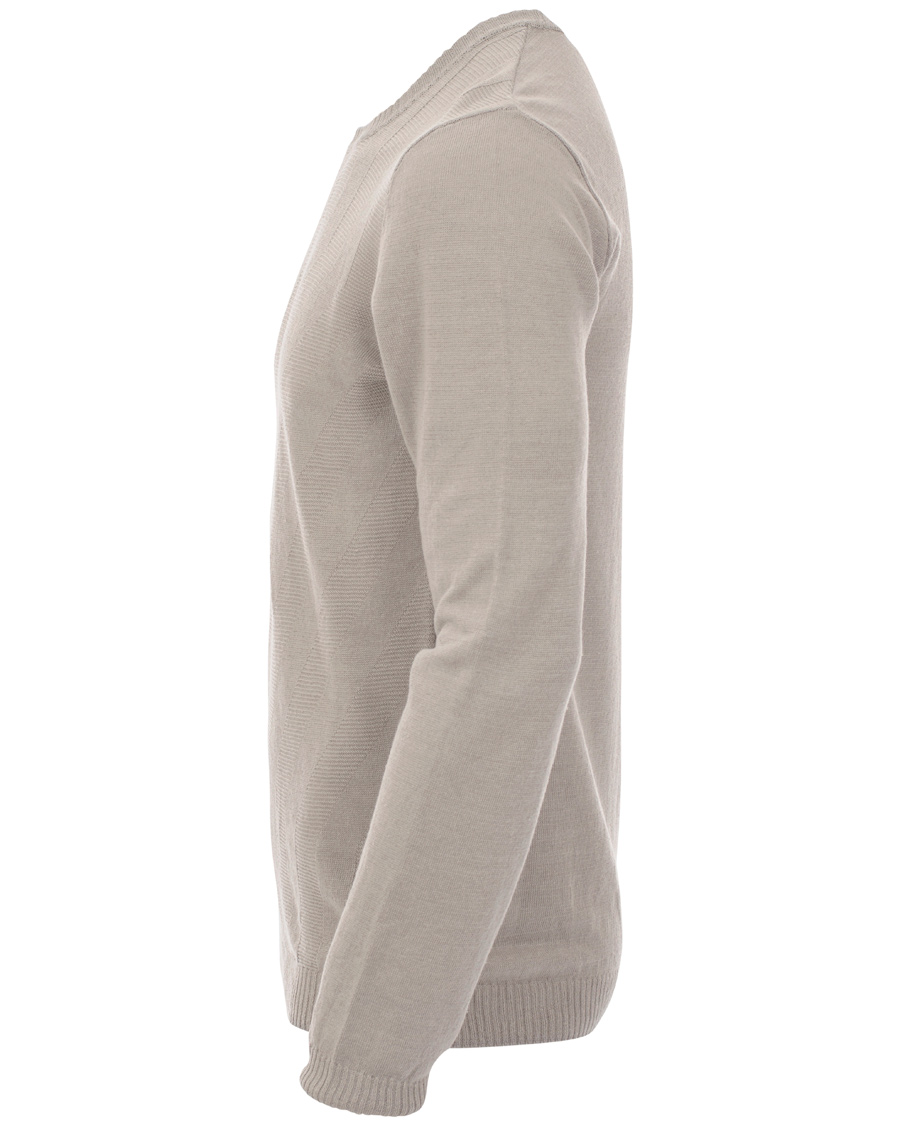 Herre | Gensere | HUGO | Seel Knitted Sweater Medium Beige