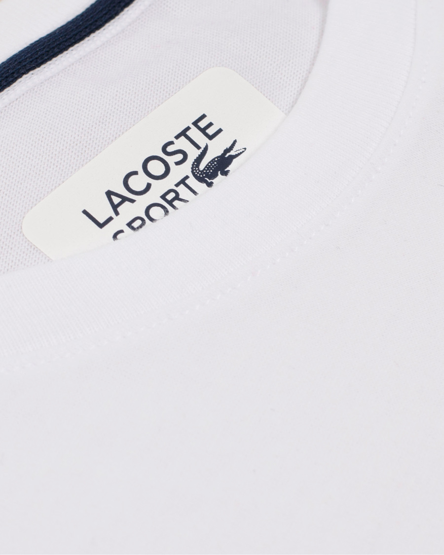 Herre | T-Shirts | Lacoste | Logo Print T-shirt White