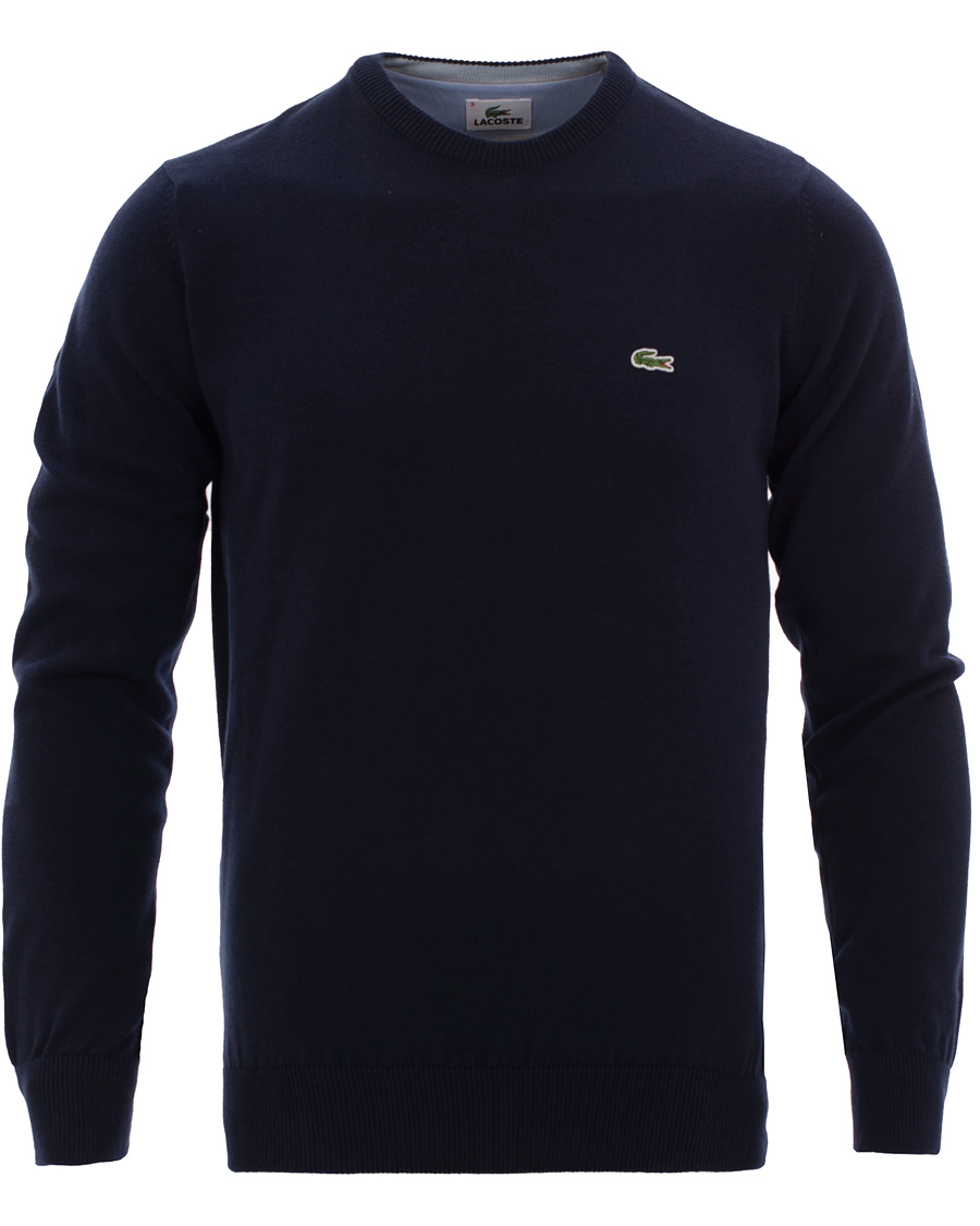 Herre | Gensere | Lacoste | Pullover Crew-neck Navy Blue