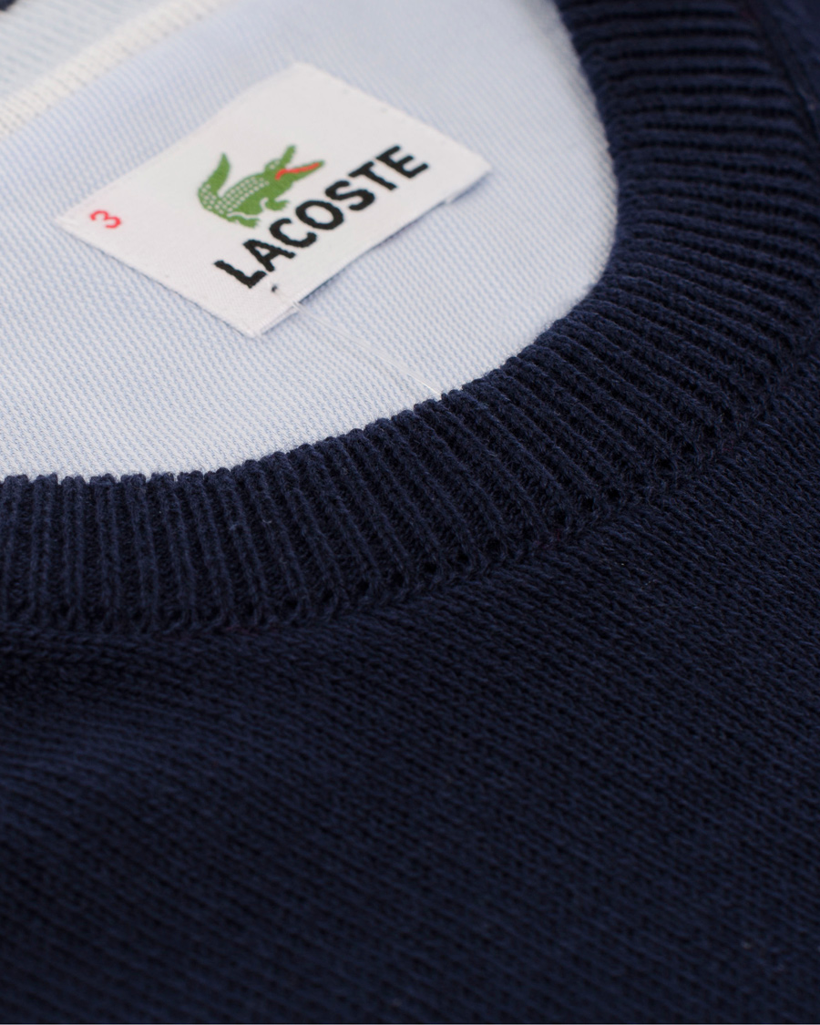 Herre | Gensere | Lacoste | Pullover Crew-neck Navy Blue