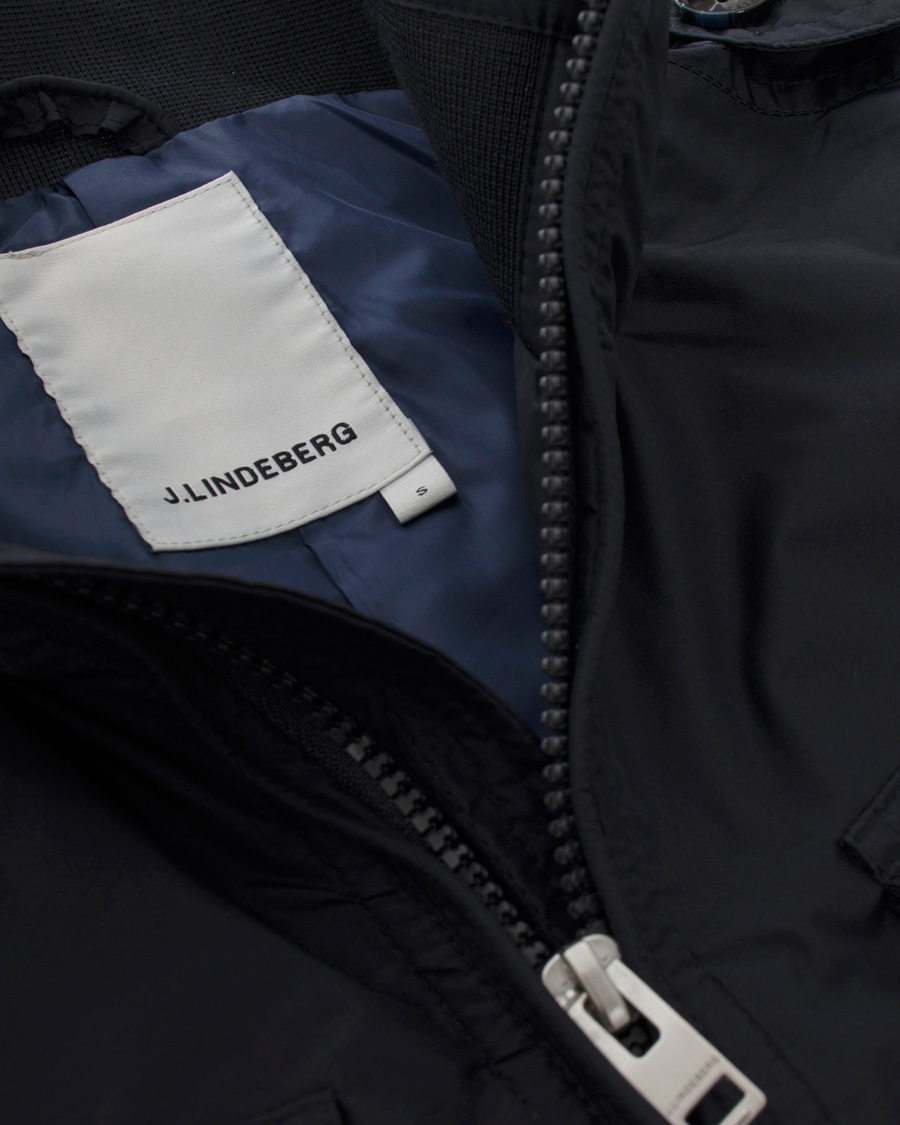 Herre | Jakker | J.Lindeberg | Foreman 53 2L Tech Poly Jacket Dark Navy