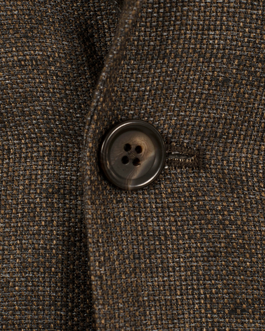 Herre | Dressjakker | J.Lindeberg | Hopper Soft Basket Linen Blazer Brown/Grey