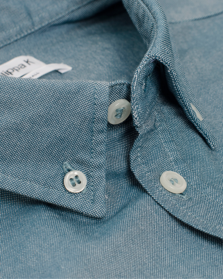 Herre | Skjorter | Filippa K | Paul Oxford Shirt Octane Green