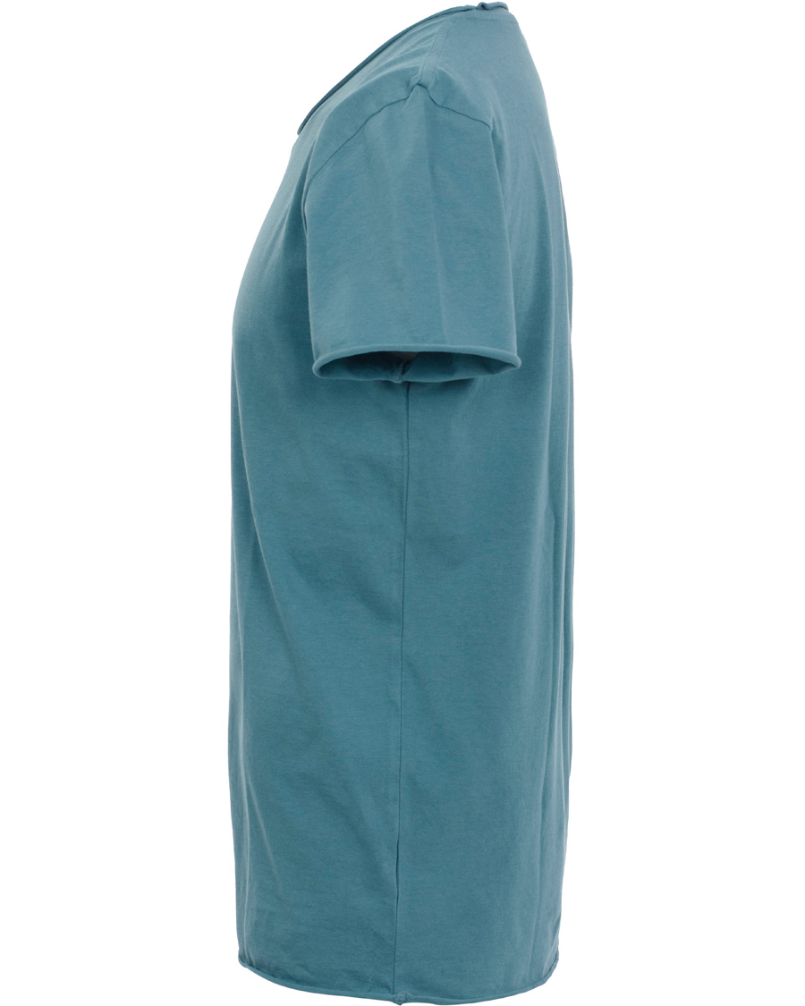 Herre | T-Shirts | Filippa K | Single Jersey Roll Edge Tee Octane Green