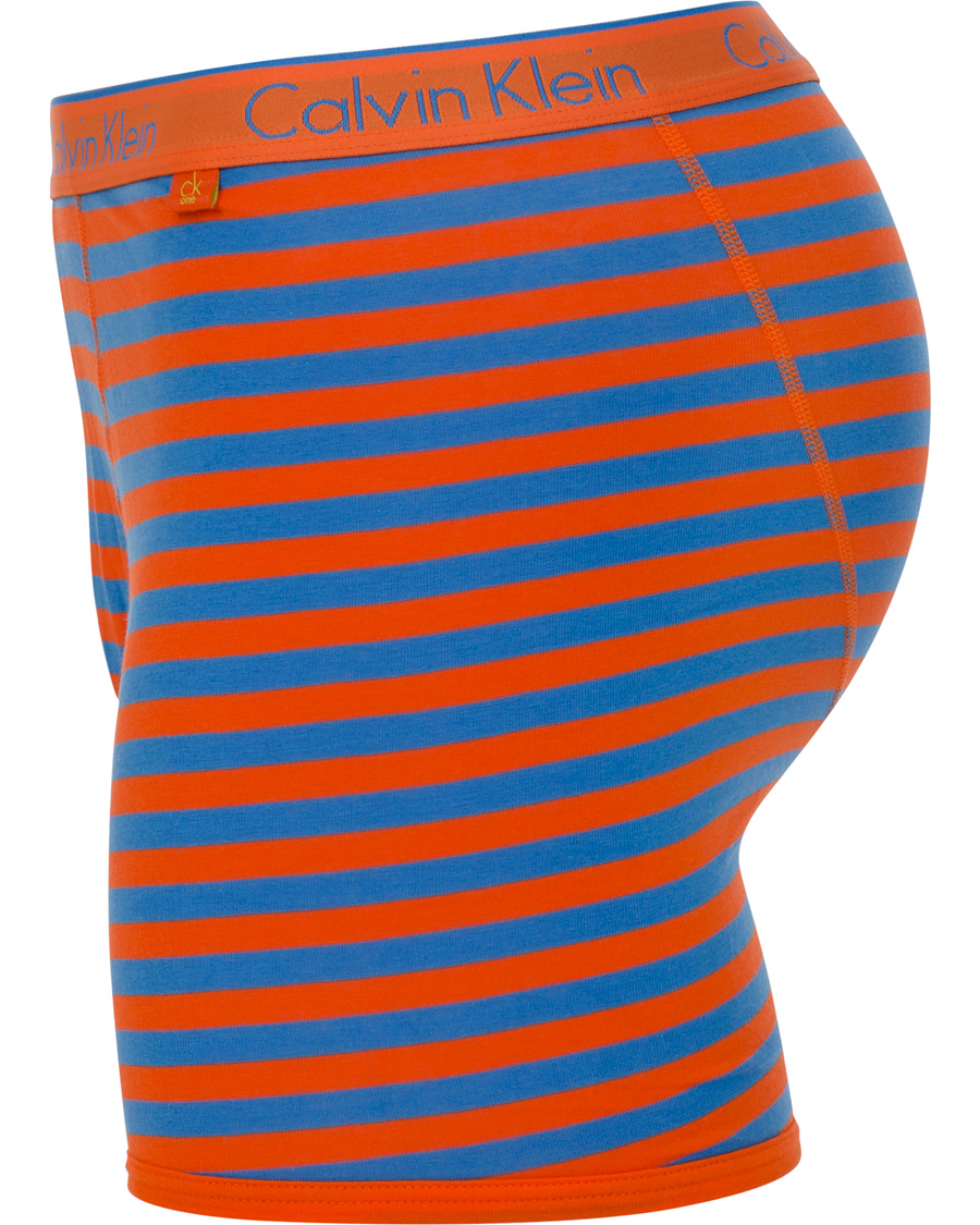 Herre | Undertøy | Calvin Klein | CK One Boxer 2-Pack Blue/Orange Striped