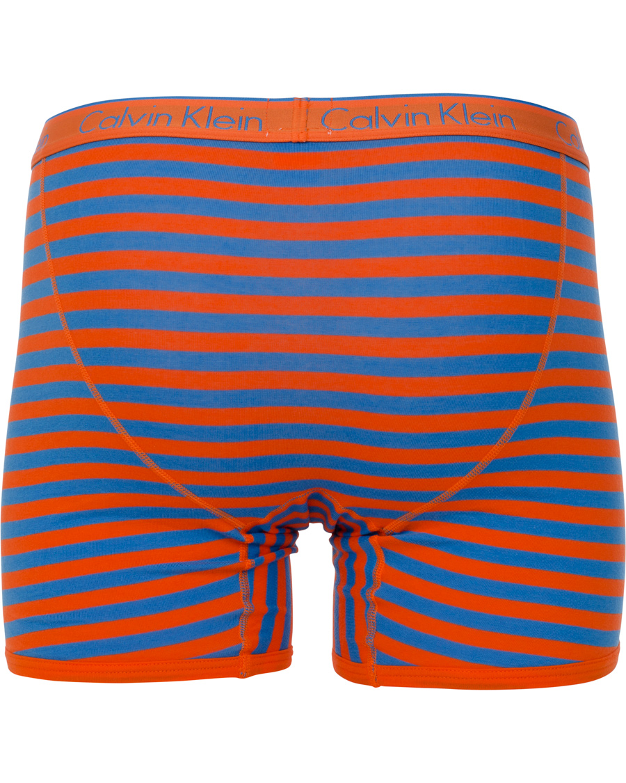 Herre | Undertøy | Calvin Klein | CK One Boxer 2-Pack Blue/Orange Striped