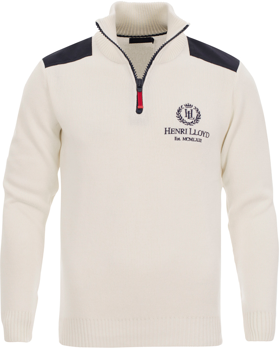 Herre | Gensere | Henri-Lloyd | Henri Lloyd Hainsworth Half Zip Knit Surf