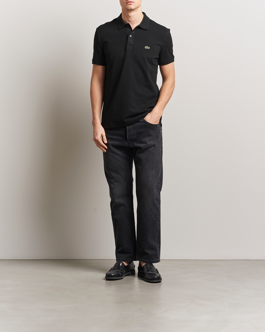 Herre | Pikéer | Lacoste | Slim Fit Polo Piké Black
