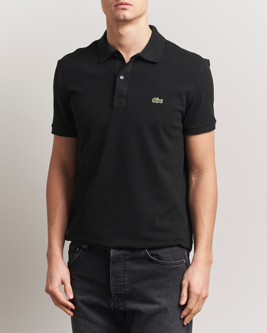 Herre | Pikéer | Lacoste | Slim Fit Polo Piké Black