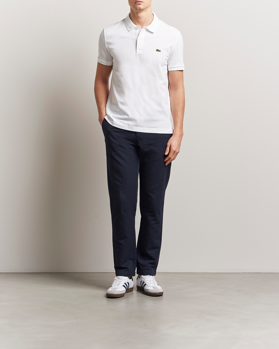 Herre | Pikéer | Lacoste | Slim Fit Polo Piké White