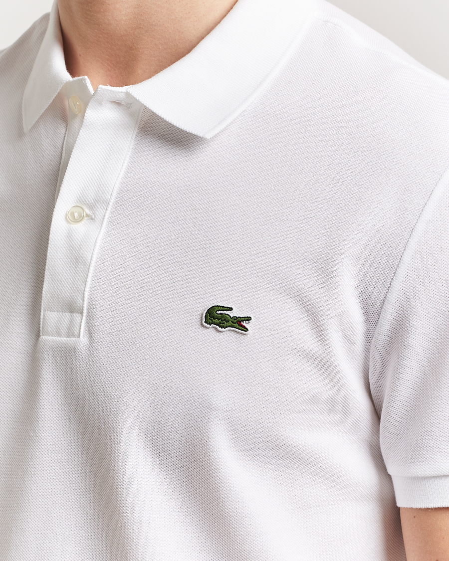 Herre | Pikéer | Lacoste | Slim Fit Polo Piké White