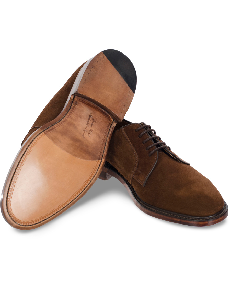 Herre | Loake 1880 Perth Derby Dark Brown Suede | Loake 1880 | Perth Derby Dark Brown Suede