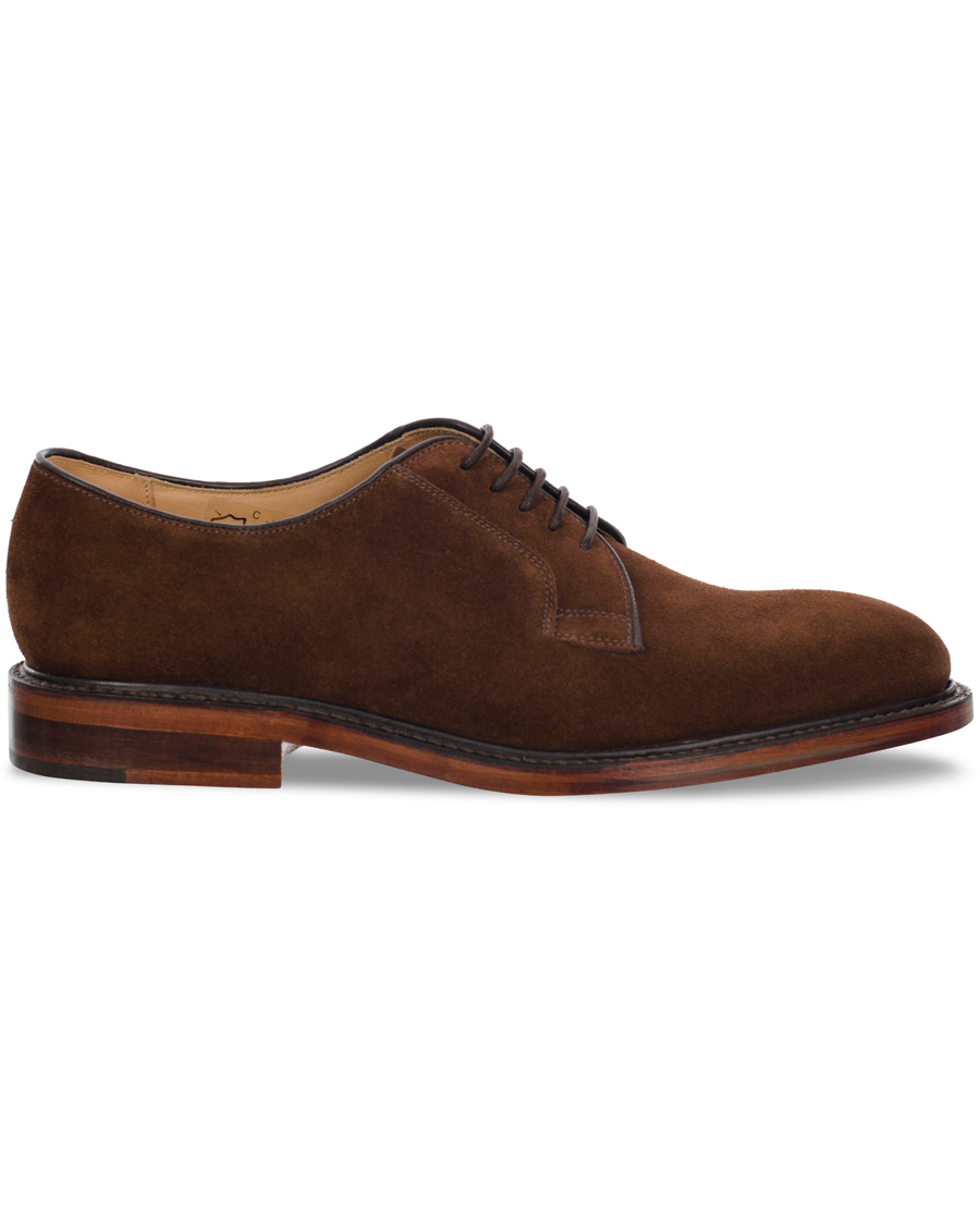 Herre | Loake 1880 Perth Derby Dark Brown Suede | Loake 1880 | Perth Derby Dark Brown Suede