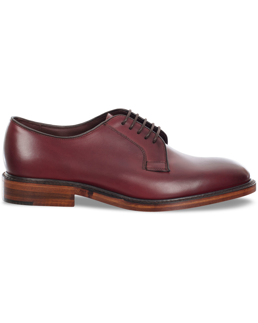 Herre | Loake 1880 Perth Derby Burgundy Burnished Calf | Loake 1880 | Perth Derby Burgundy Burnished Calf