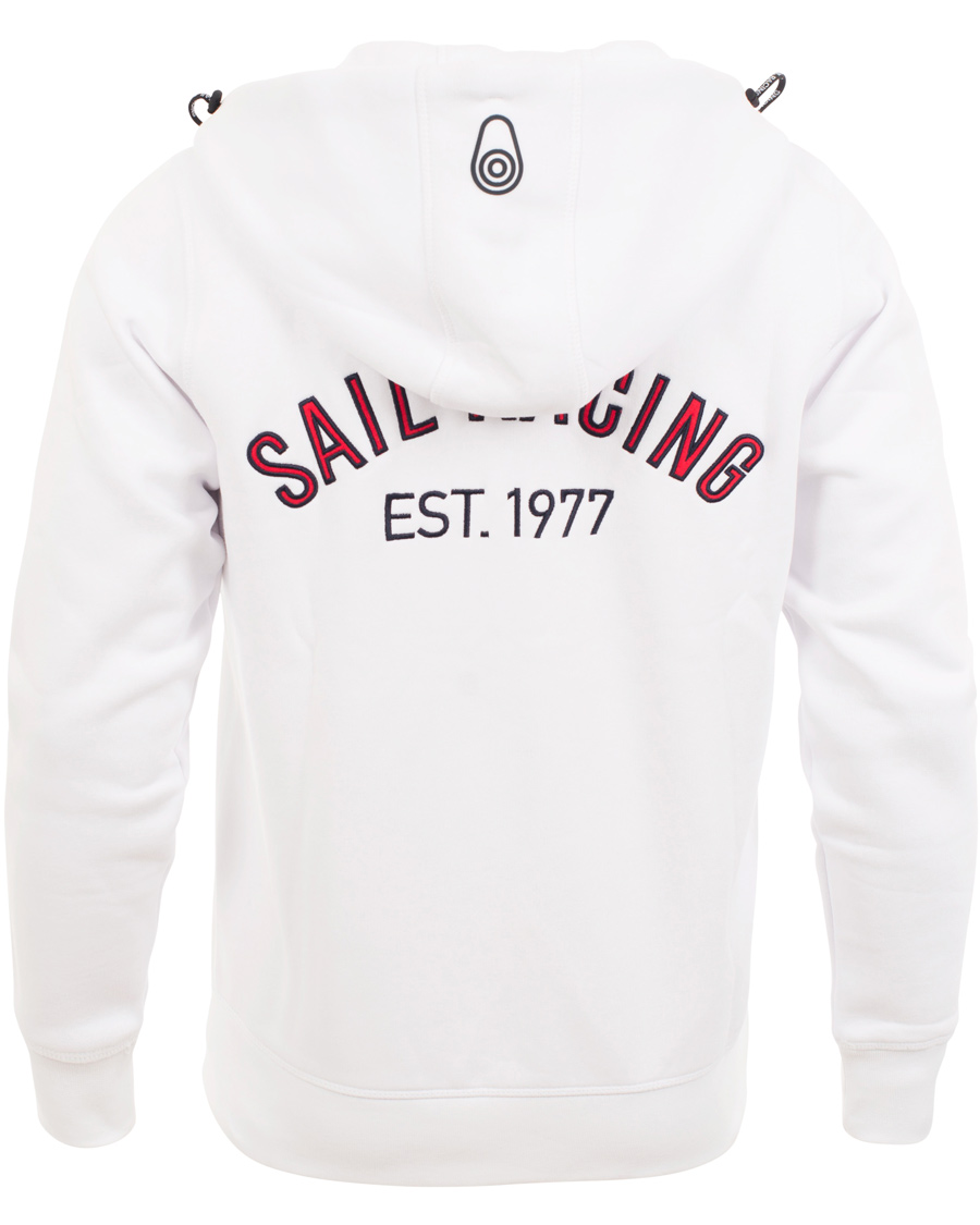 Herre | Gensere | Sail Racing | Zip Hood Sweatshirt White