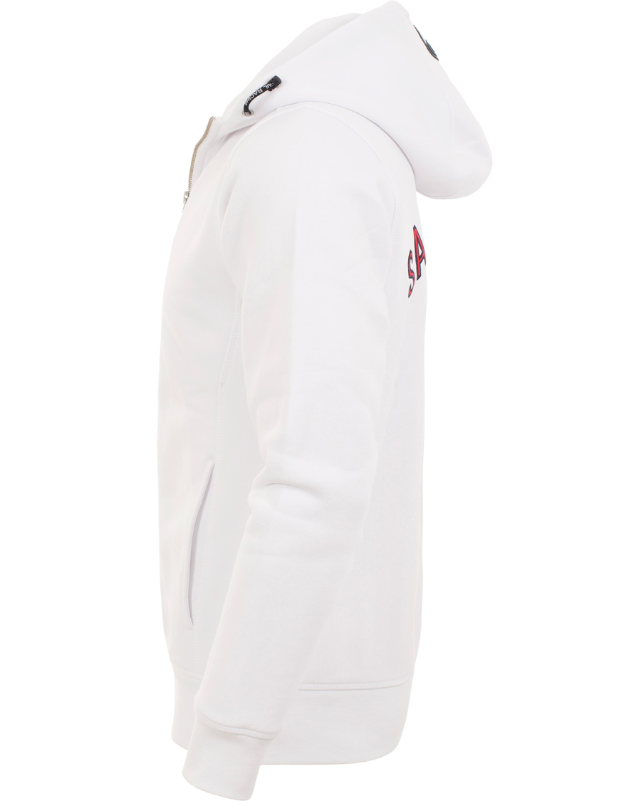 Herre | Gensere | Sail Racing | Zip Hood Sweatshirt White
