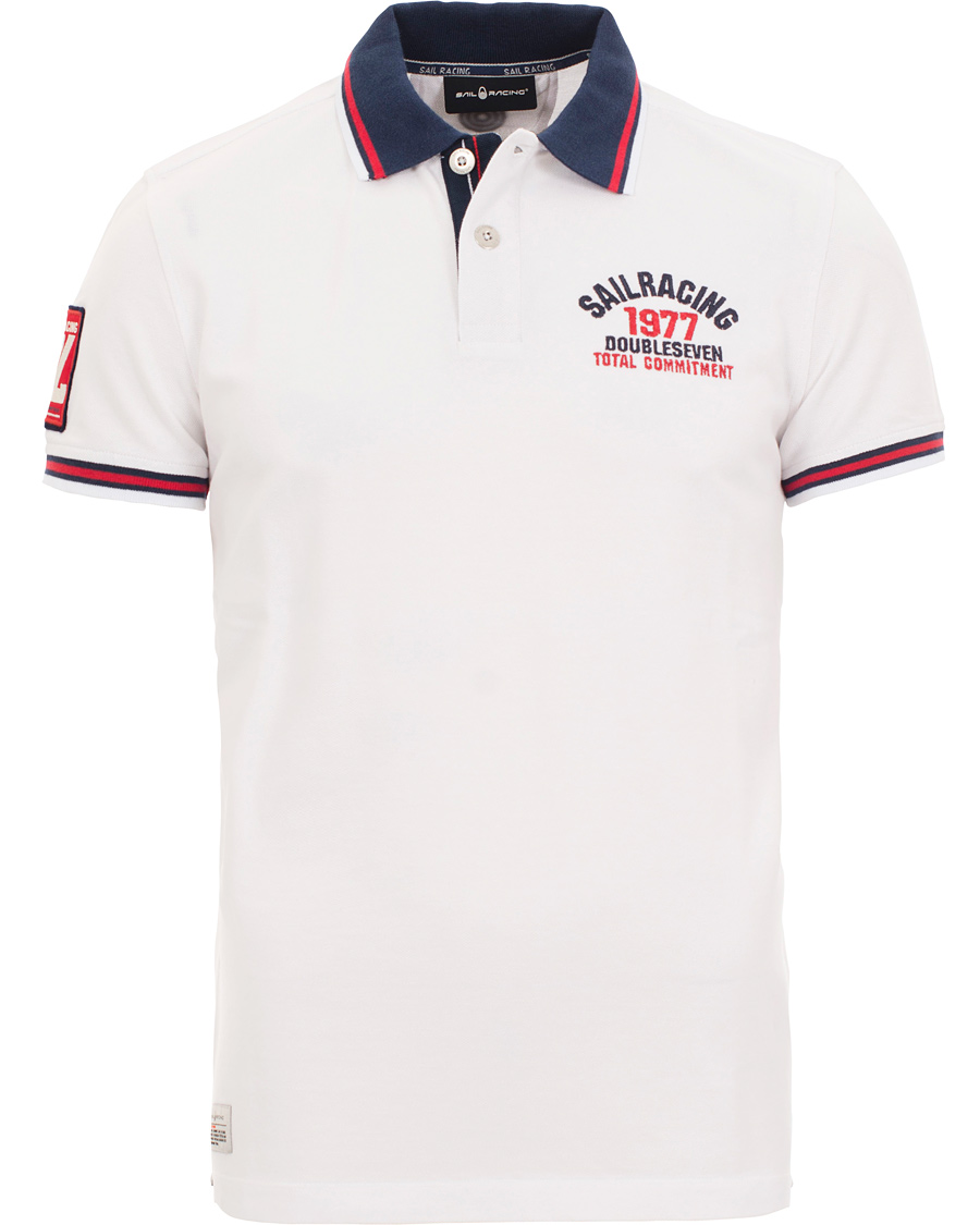 Herre | Pikéer | Sail Racing | Grinder Polo 2 White
