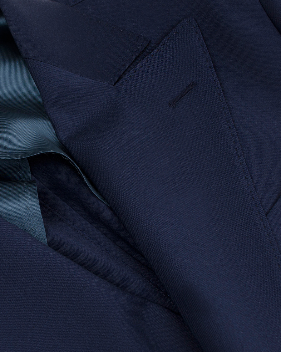 Herre | Dressjakker | Oscar Jacobson | Erik Double Breasted Blazer Napoli Blue