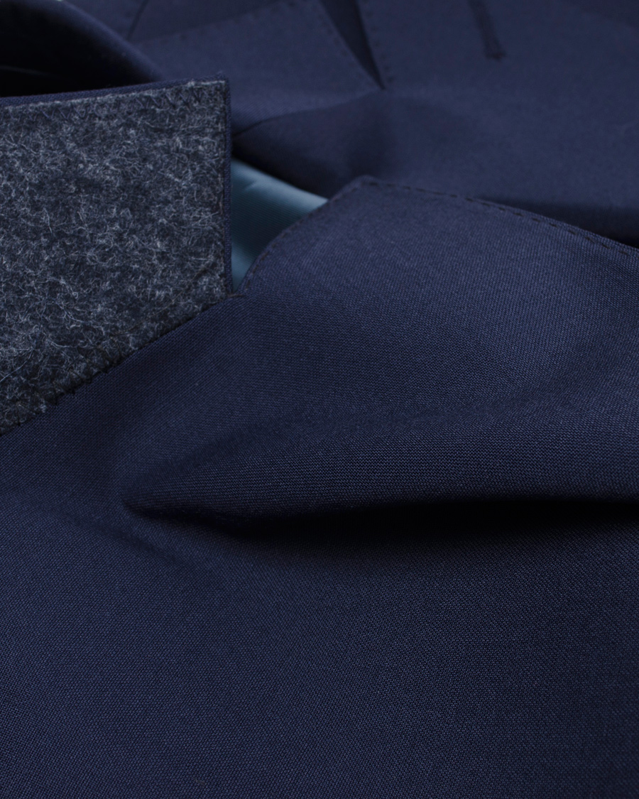 Herre | Dressjakker | Oscar Jacobson | Erik Double Breasted Blazer Napoli Blue