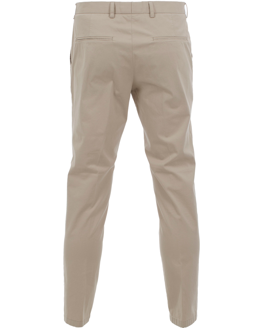 Herre | Bukser | Oscar Jacobson | Denzel Stretch Cotton Trousers Beige 52