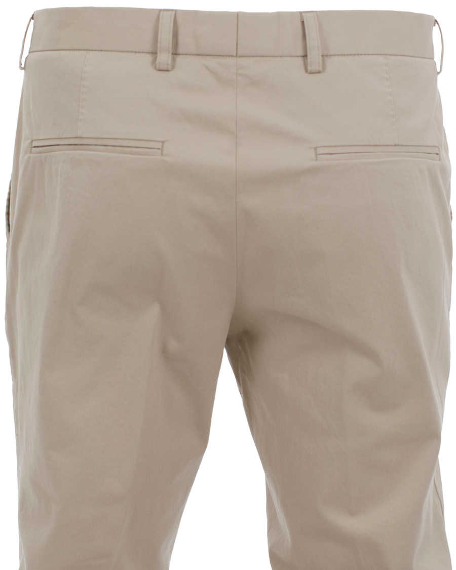 Herre | Bukser | Oscar Jacobson | Denzel Stretch Cotton Trousers Beige 52