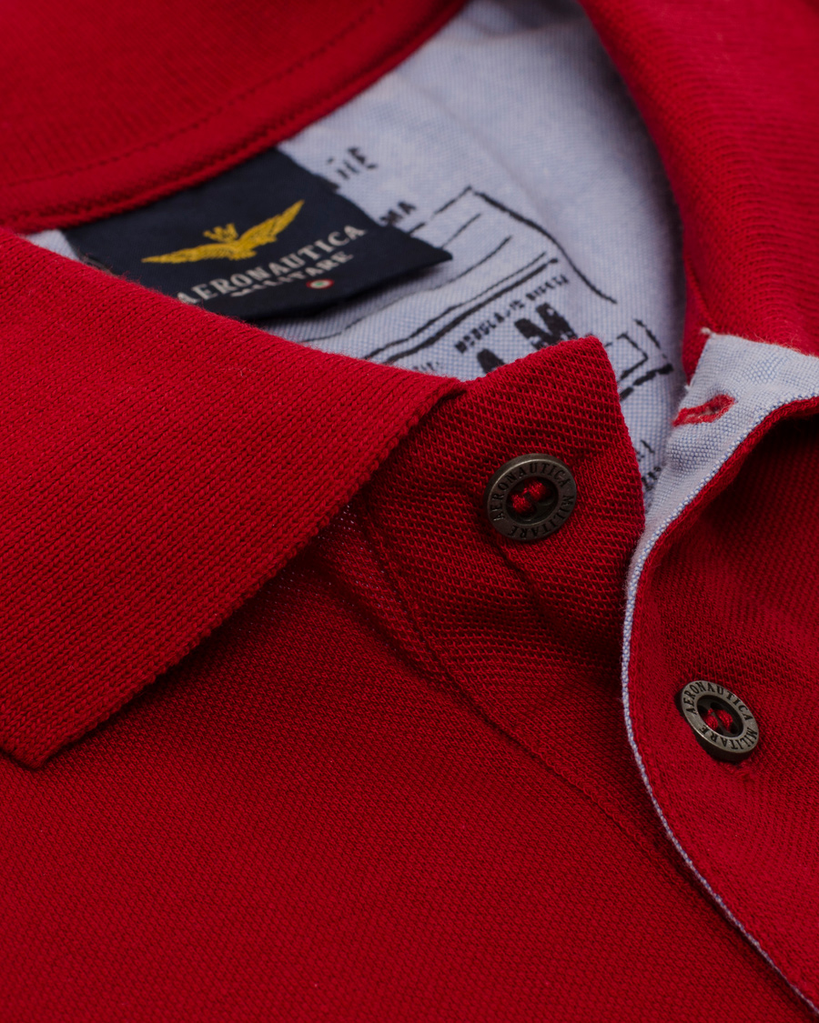 Herre | Pikéer | Aeronautica Militare | PO867 Polo Red