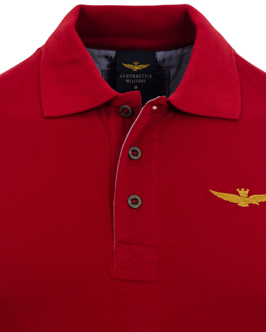 Herre | Pikéer | Aeronautica Militare | PO867 Polo Red