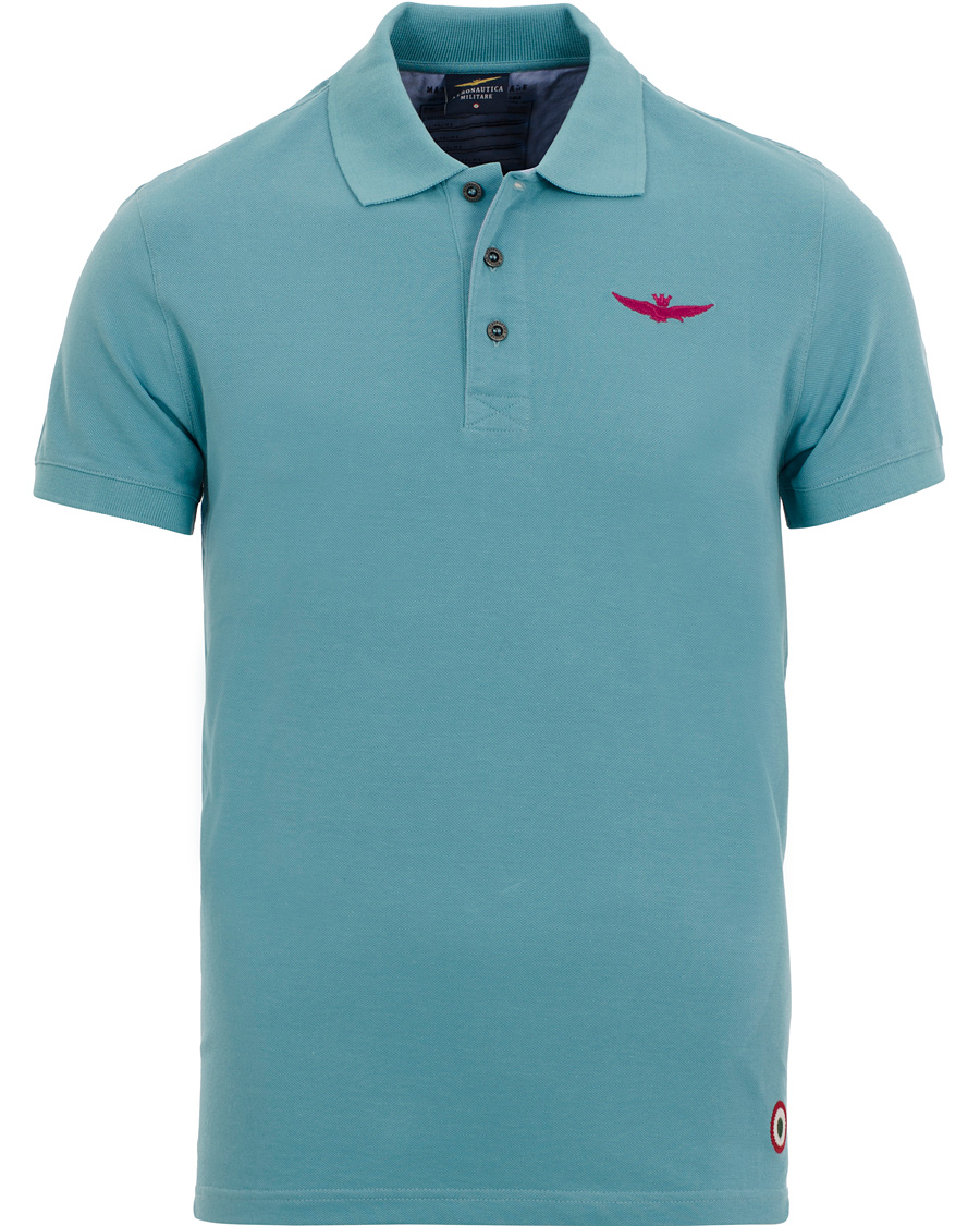 Herre | Pikéer | Aeronautica Militare | PO867 Polo Turquoise